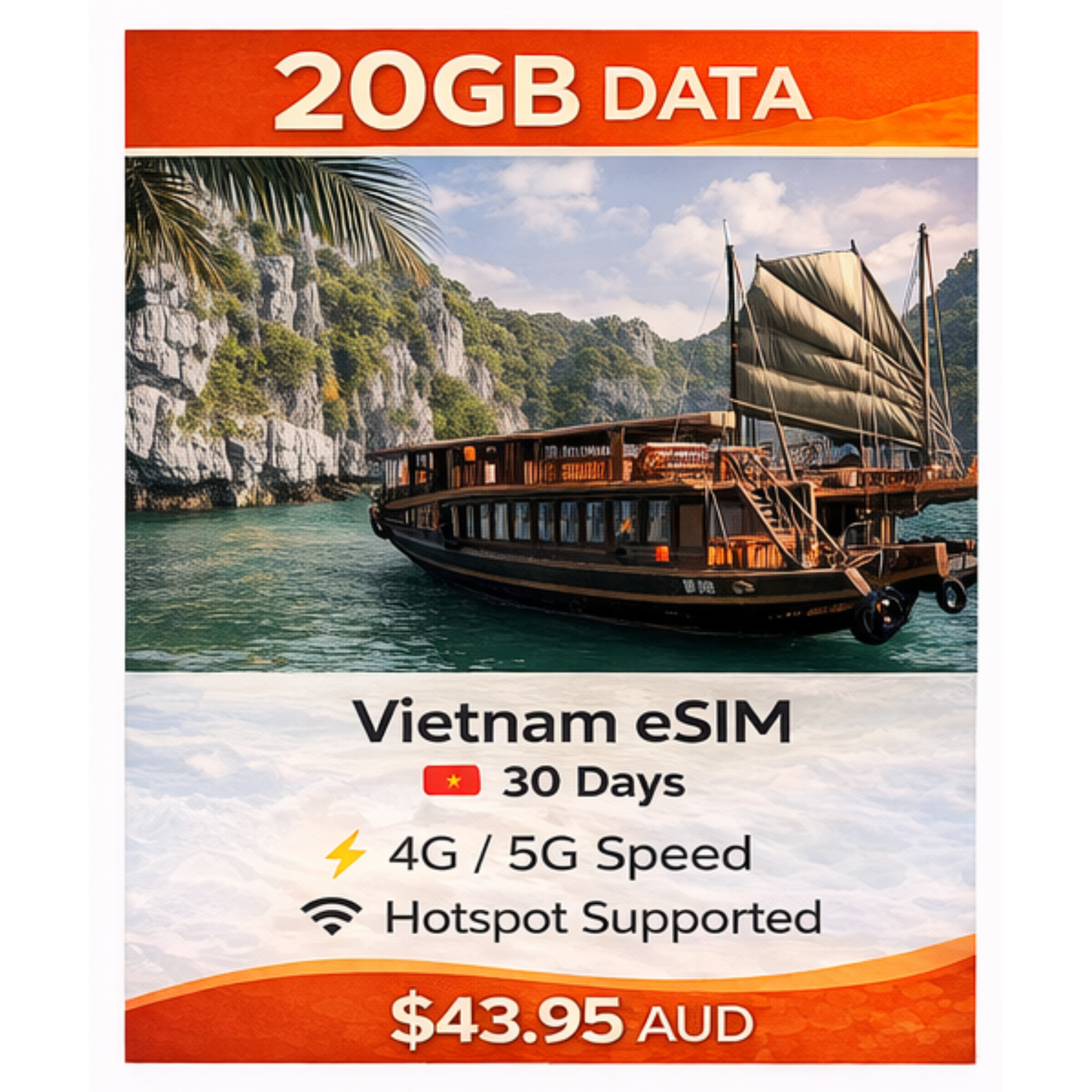 Vietnam 20GB 30Days