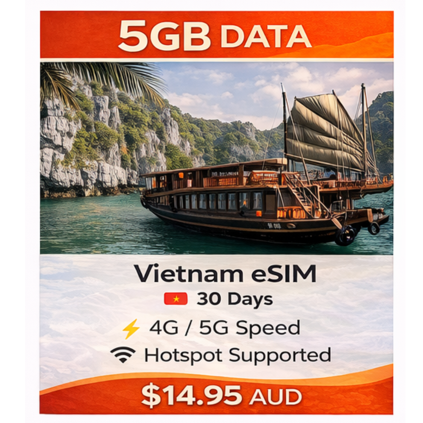 Vietnam 5GB 30Days