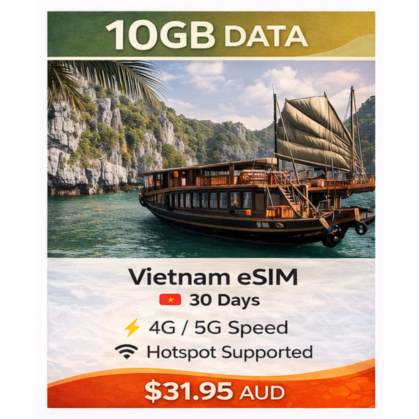 Vietnam 10GB 30Days